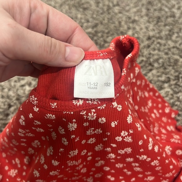 🔥 Zara ribbed tee - Picture 3 of 3